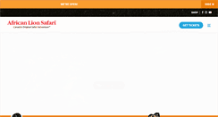 Desktop Screenshot of lionsafari.com